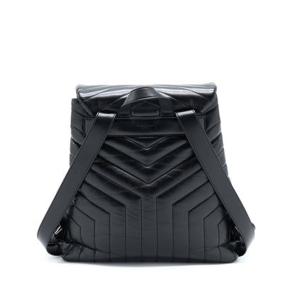 Saint Laurent/YSL Lou Lou Backpack Black SHW