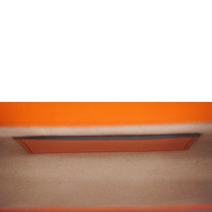 GUCCI Horsebit 1955 Mini Leather Shoulder Bag Orange 724713