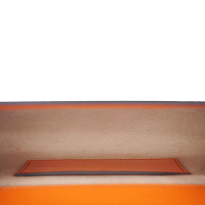 GUCCI Horsebit 1955 Mini Leather Shoulder Bag Orange 724713