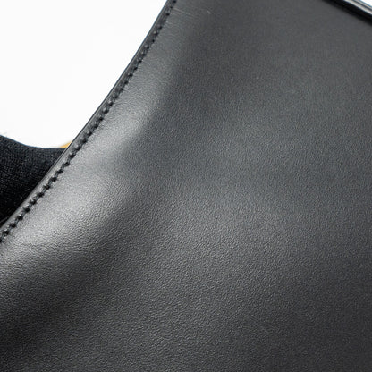Saint Laurent/YSL Le 5 A 7 Hobo Bag Smooth Calfskin Black GHW