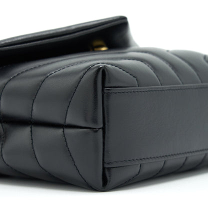 Saint Laurent/ YSL Toy Loulou Bag Quilted Black GHW