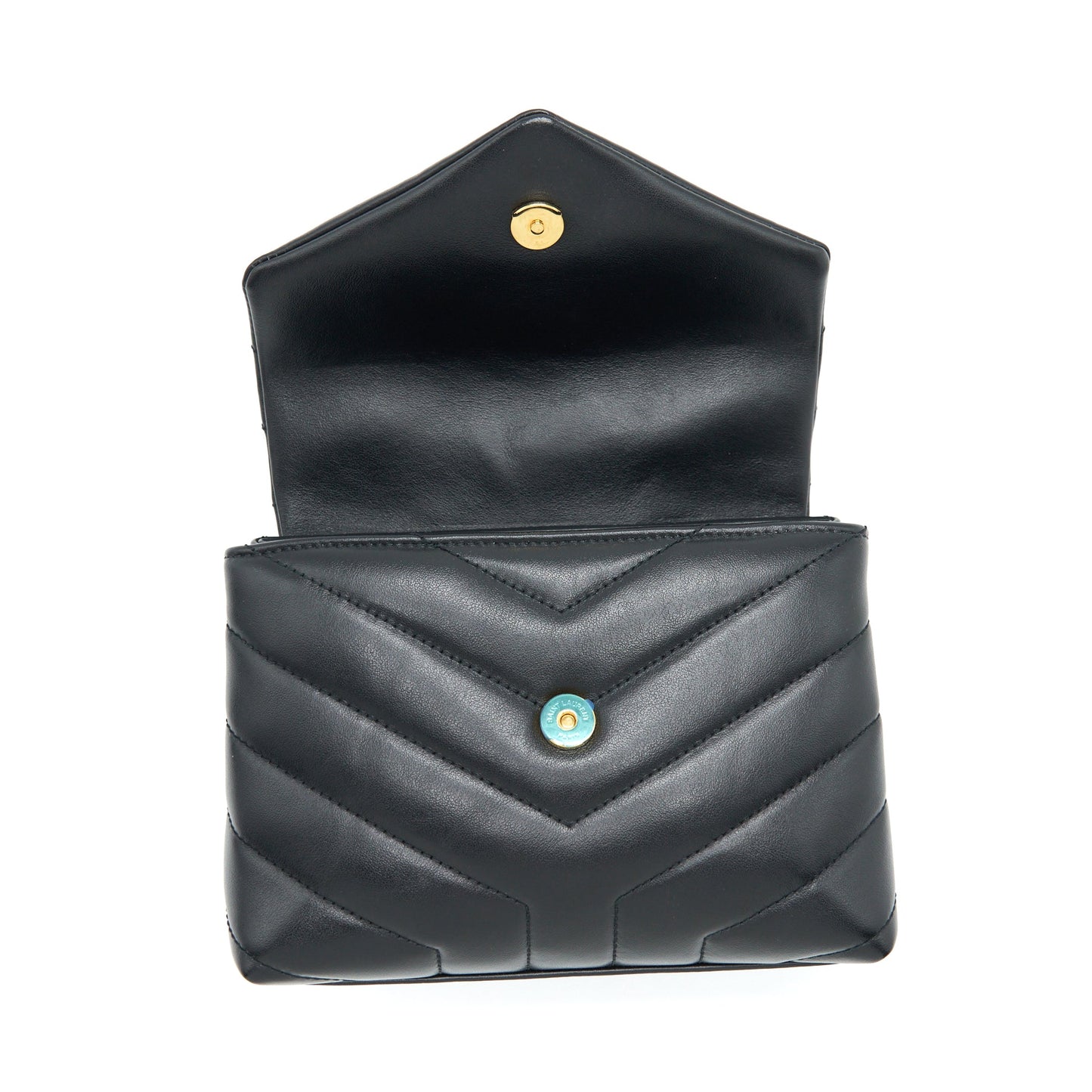 Saint Laurent/ YSL Toy Loulou Bag Quilted Black GHW