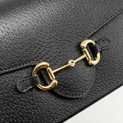 Gucci 1955 Horsebit Crossbody Bag Calfskin Black