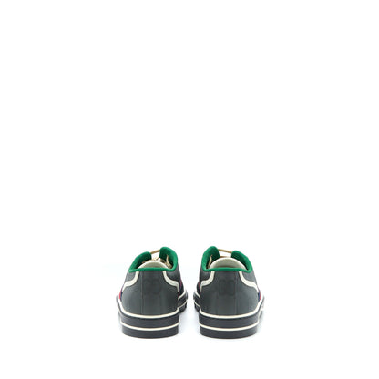 Gucci Size 10 Men‘s Sneakers Off the Grid Webbing-Trimmed Monogrammed Econyl Canvas