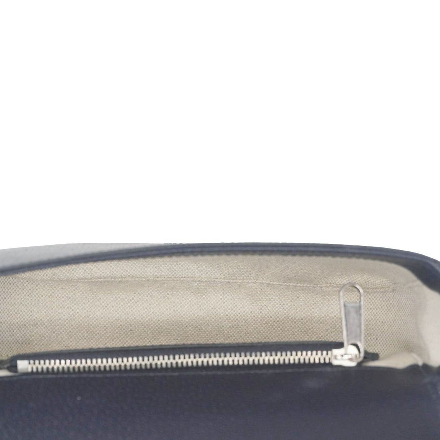 GUCCI Ophidia Super Mini GG Supreme Canvas Shoulder Bag Navy Blue 795466
