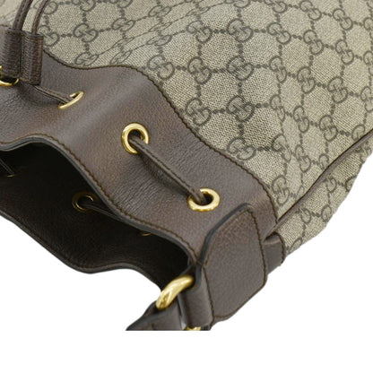 GUCCI Ophidia GG Supreme Canvas Bucket Bag Beige 540457
