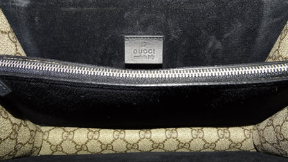 Gucci Dionysus Small GG Supreme & Black Suede