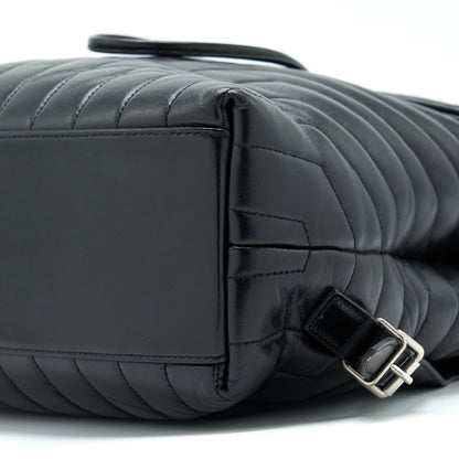 Saint Laurent/YSL Lou Lou Backpack Black SHW