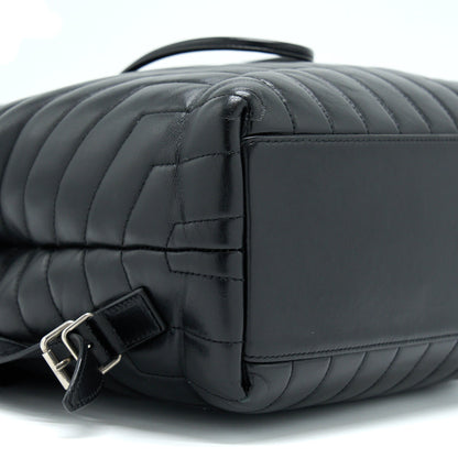 Saint Laurent/YSL Lou Lou Backpack Black SHW