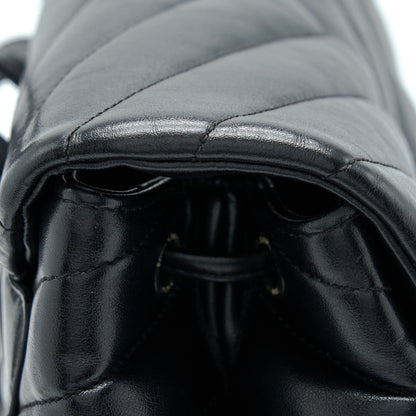 Saint Laurent/YSL Lou Lou Backpack Black SHW