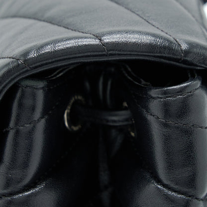 Saint Laurent/YSL Lou Lou Backpack Black SHW