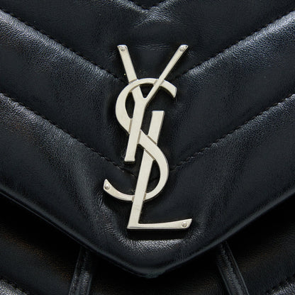 Saint Laurent/YSL Lou Lou Backpack Black SHW