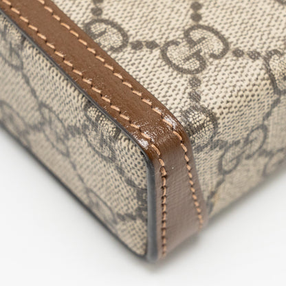 Gucci Horsebit 1955 Mini Bag GG Supreme Canvas Brown/Multicoloured