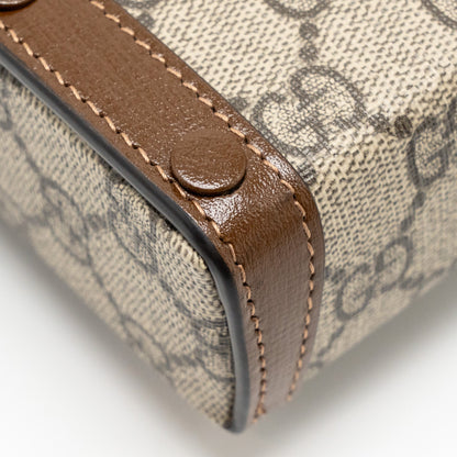 Gucci Horsebit 1955 Mini Bag GG Supreme Canvas Brown/Multicoloured