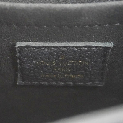 LOUIS VUITTON Lockme Tender Grained Calfskin Leather Shoulder Bag Black