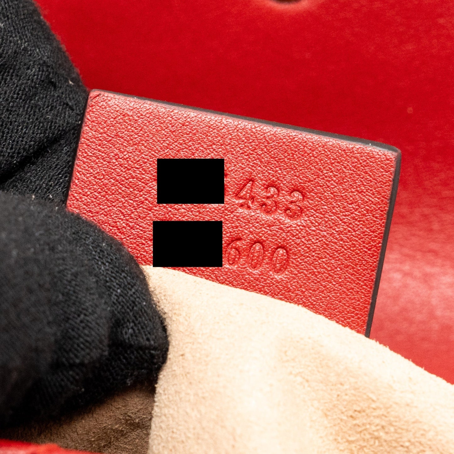 Gucci Super Mini gg Marmont calfskin Red
