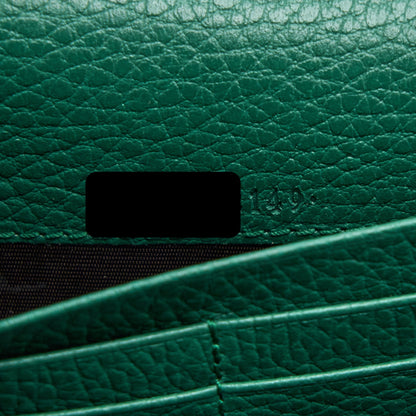 Gucci Mini Dionysus Wallet On Chain Green Multicolour Hardware