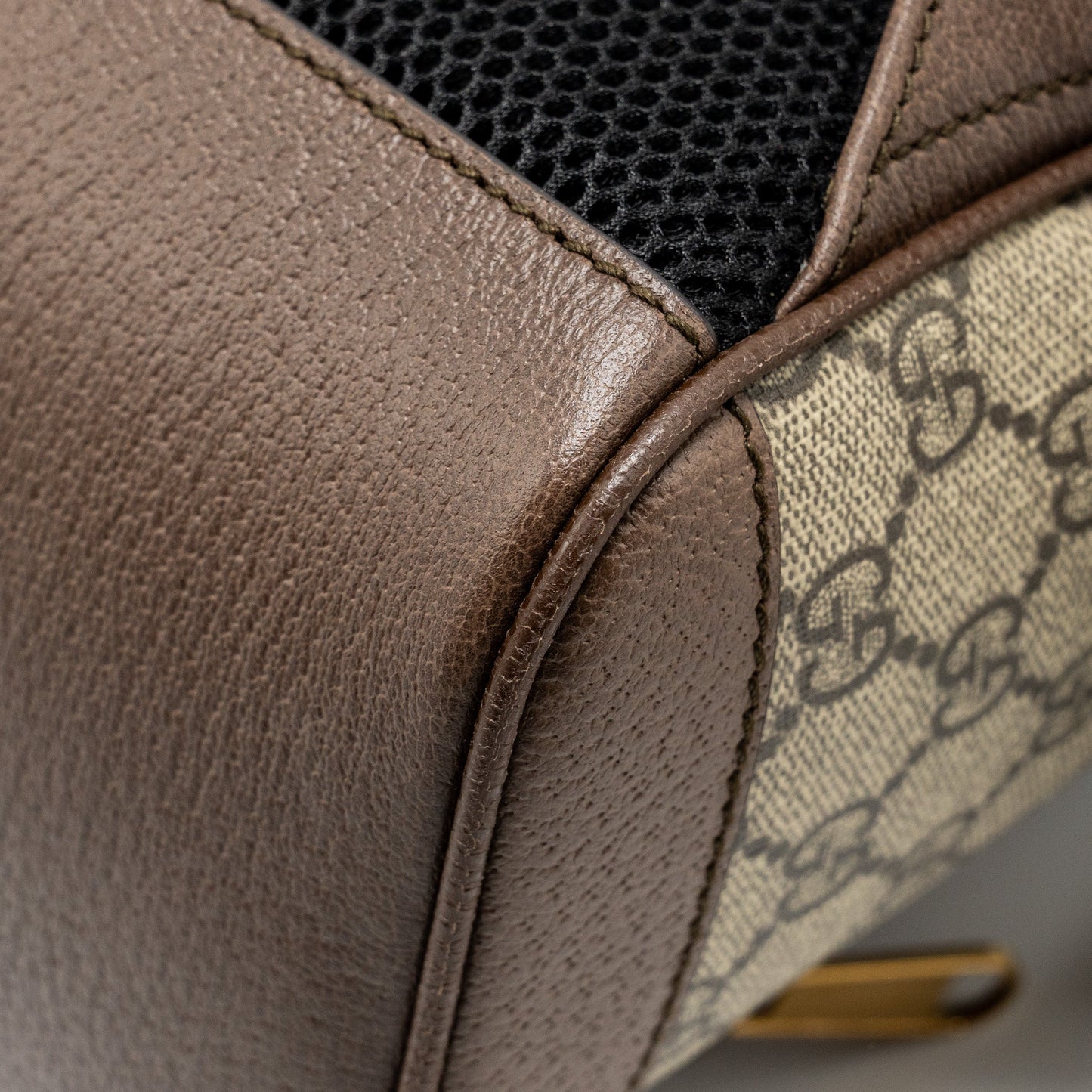 Gucci Ophidia GG Small Backpack GG supreme canvas brown
