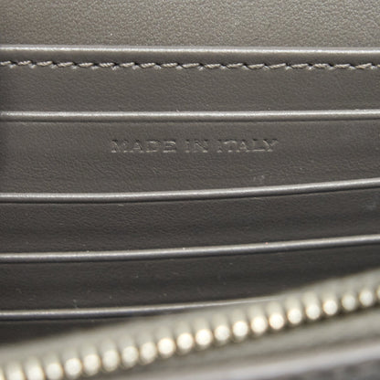 Saint Laurent Mini Sunset Shoulder Bag Grey SHW