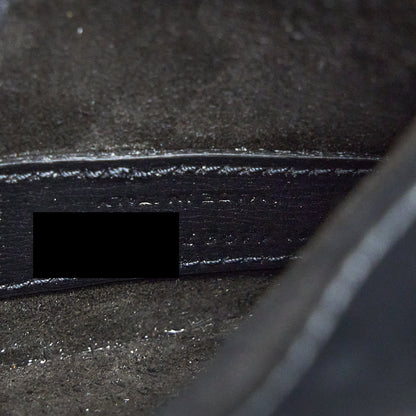Saint Laurent/YSL Sunset Large Chain Bag Calfskin Black SHW