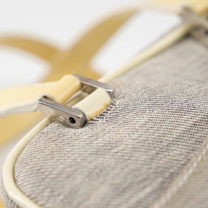 Christian Dior mini grey canvas handbag TSW pop