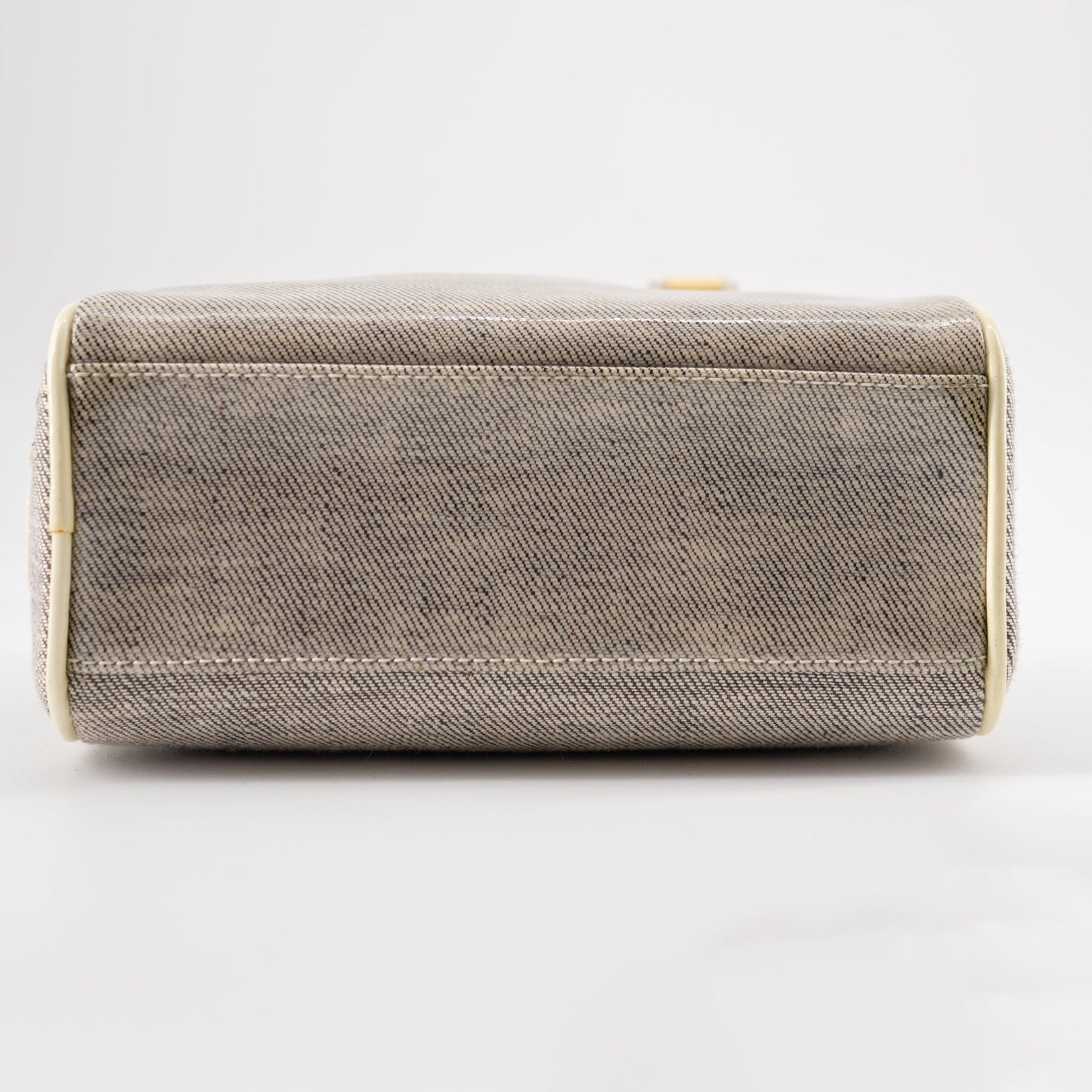 Christian Dior mini grey canvas handbag TSW pop