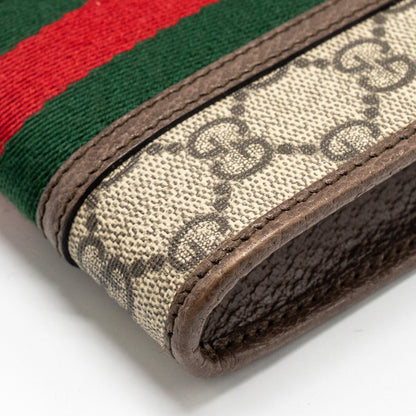 Gucci Ophidia GG vertical flap mini bag GG supermen canvas / calfskin multicolour