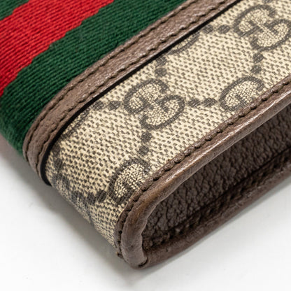 Gucci Ophidia GG vertical flap mini bag GG supermen canvas / calfskin multicolour