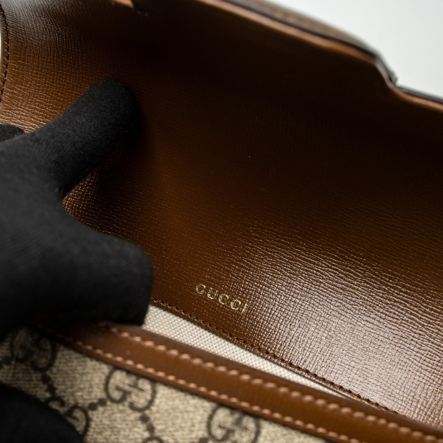 Gucci Horsebit 1955 Mini Bag GG Supreme Canvas