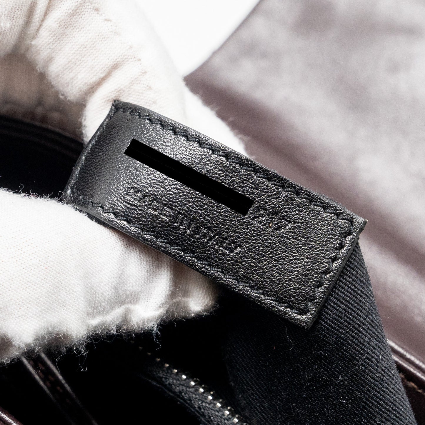 Saint Laurent/YSL Loulou Toy Strap Bag Calfskin Brown SHW