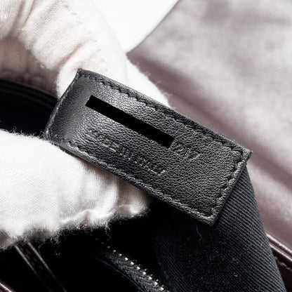 Saint Laurent/YSL Loulou Toy Strap Bag Calfskin Brown SHW