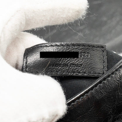 Saint Laurent/YSL Medium Niki Chain Bag Vintage Calfskin Black SHW