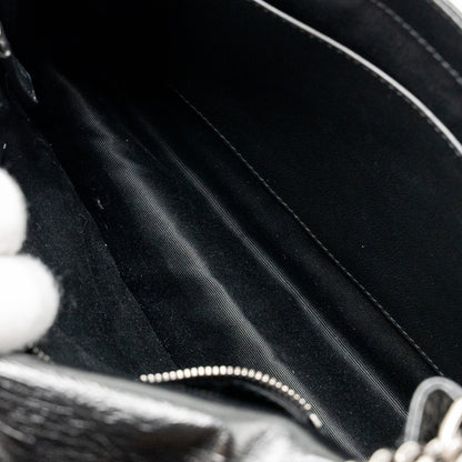 Saint Laurent/YSL Medium Niki Chain Bag Vintage Calfskin Black SHW