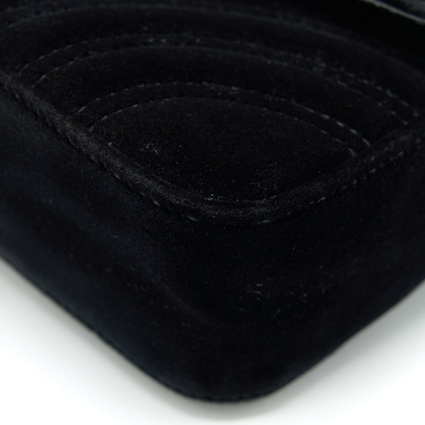 Gucci mini marmont Velvet black