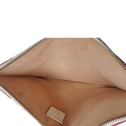 GUCCI GG Marmont Trompe L'Oeil Print Matelasse Leather Pouch Multicolor 466489