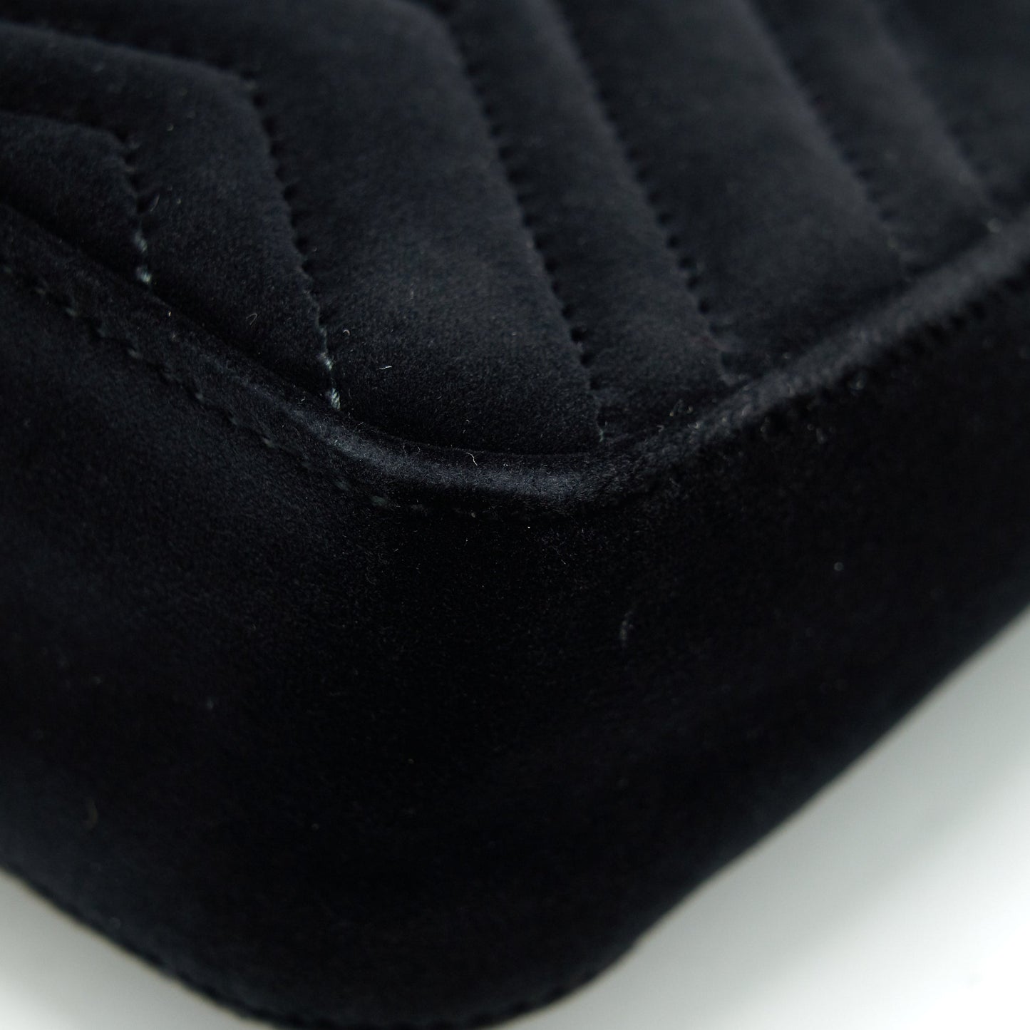 Gucci mini marmont Velvet black