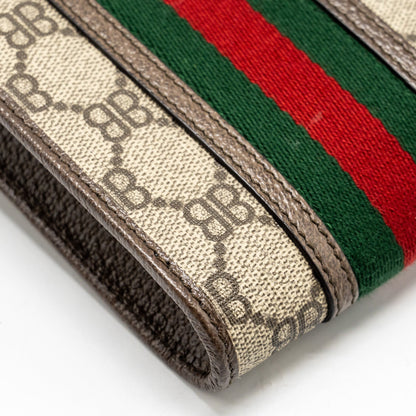 GUCCI x BALENCIAGA The Hacker Project Phone Crossbody Bag Canvas/Leather Brown/Multicolour