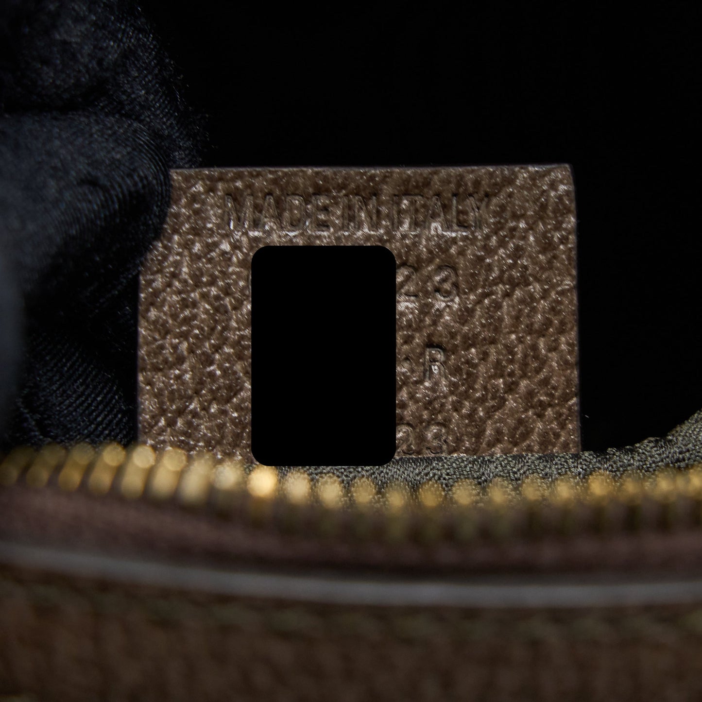 Balenciaga X Gucci Bowling Bag Canvas/Leather Brown Brushed