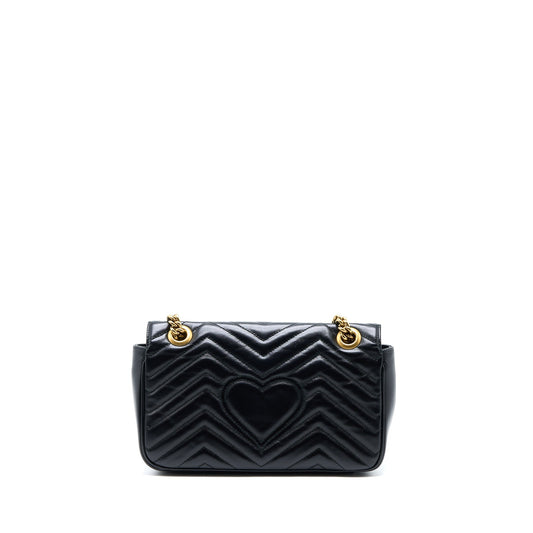 Gucci Small Marmont Calfskin Black