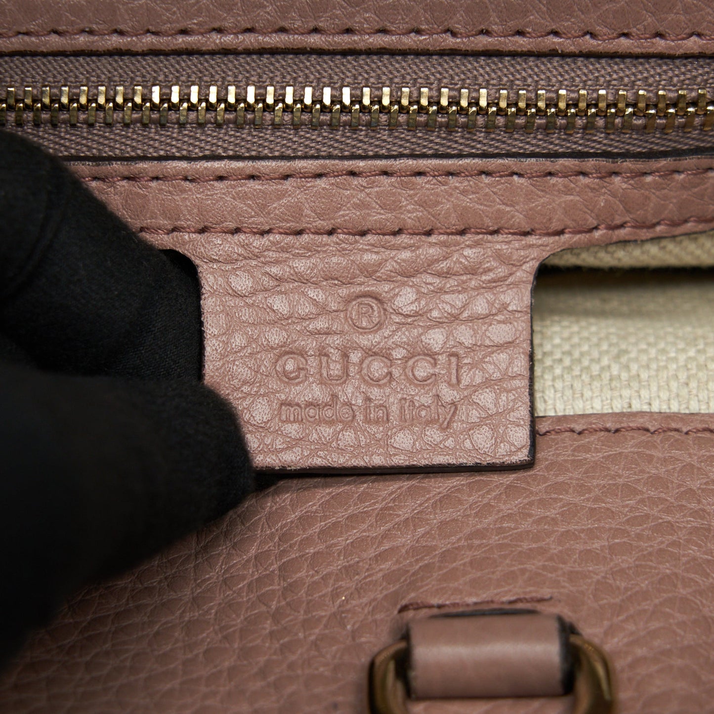 Gucci Soho Chain Shoulder Bag Light Pink