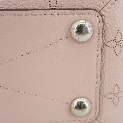 LOUIS VUITTON Babylone BB Mahina Leather Chain Shoulder Bag Magnolia