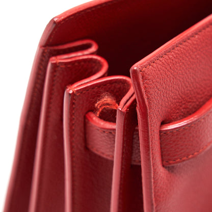 SAINT LAURENT SAC DE JOUR SMALL RED