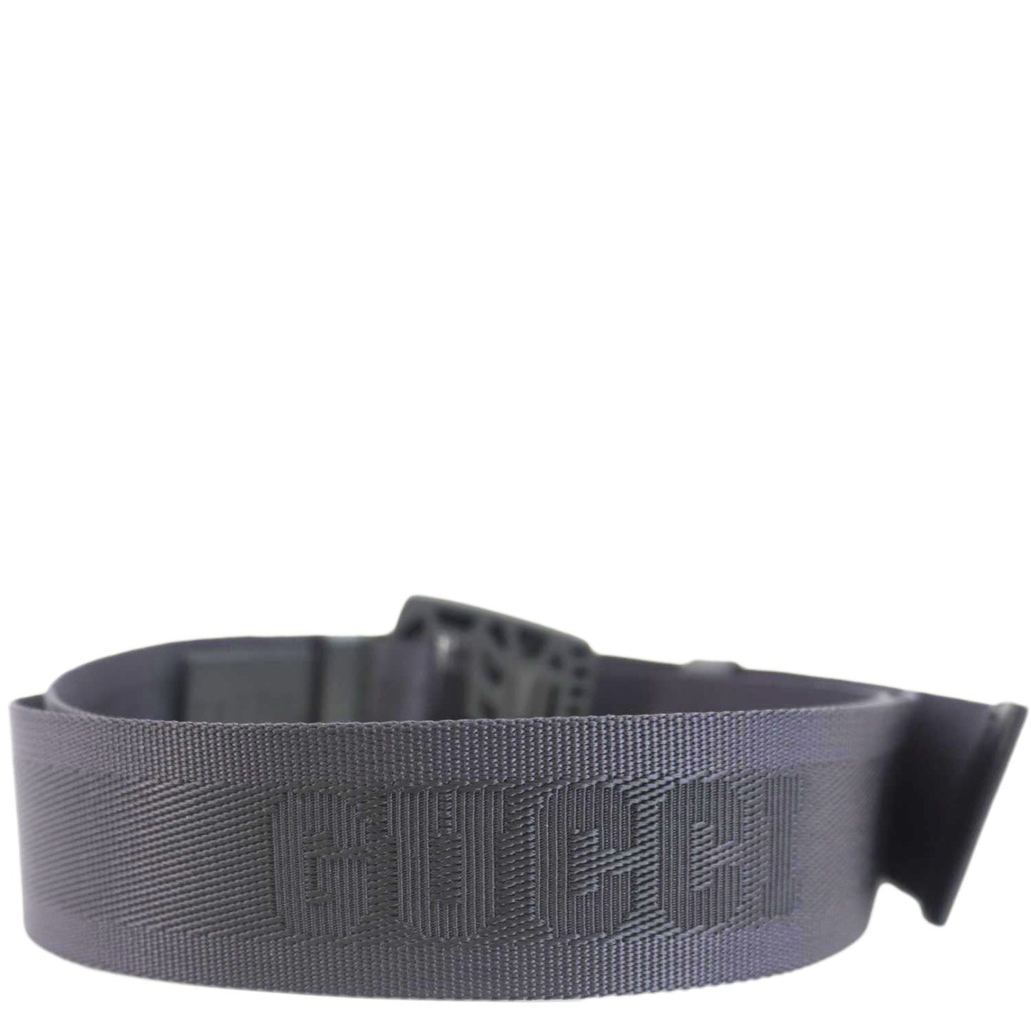 GUCCI GG Crystal Nylon Belt Size 100.40 Blue 778889