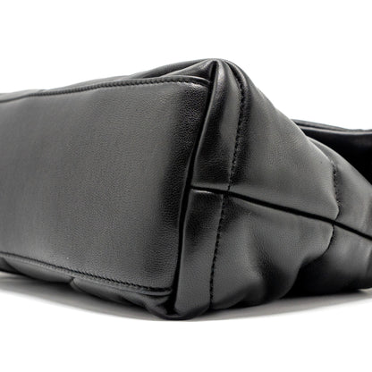 Saint Laurent/YSL Small Puffer Bag Nappa Black Multicolour Hardware