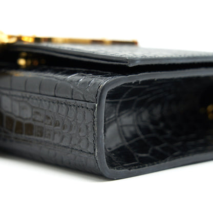 SAINT LAURENT /YSL MINI KATE BAG WITH TASSEL BLACK GHW