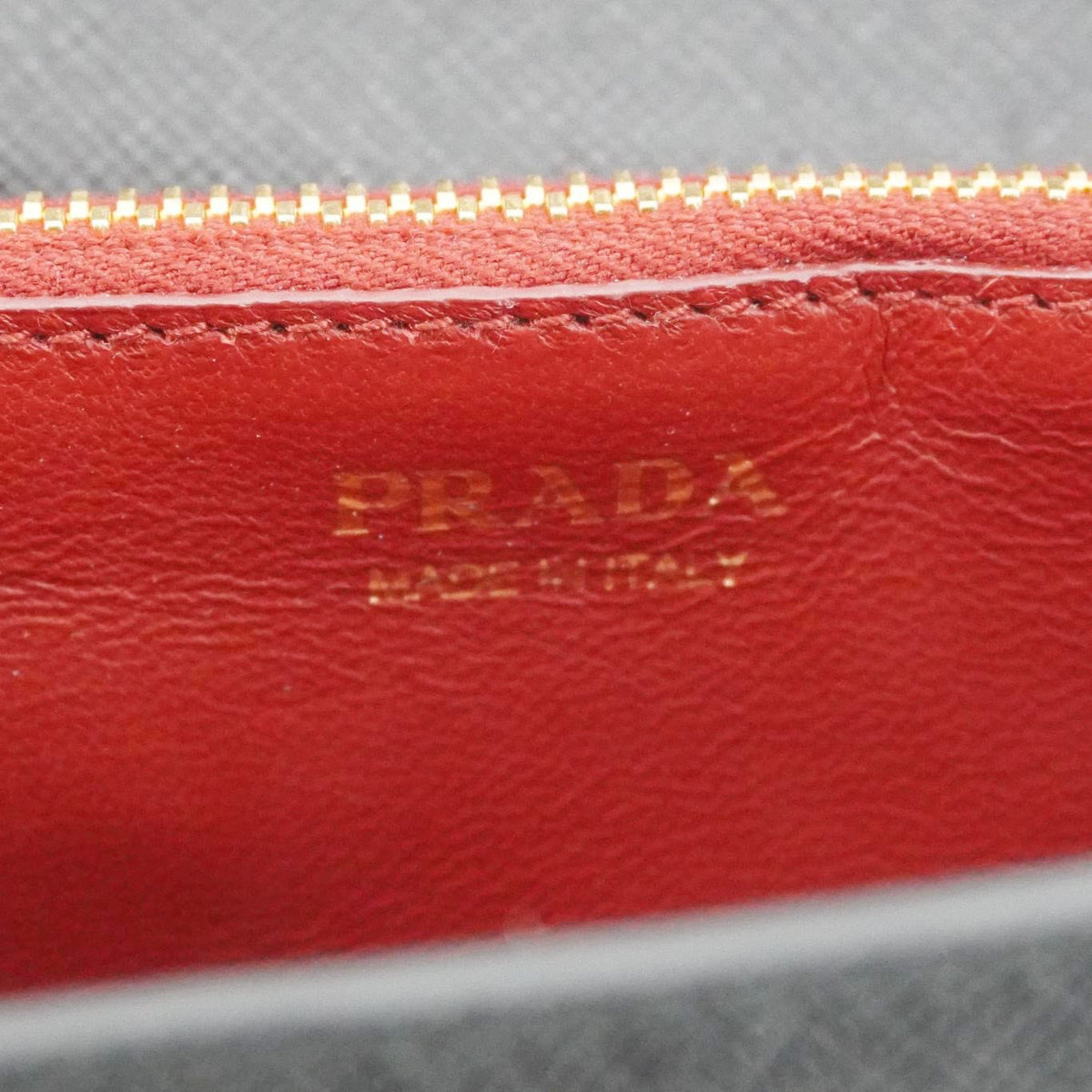 PRADA Saffiano Lux Chain Crossbody Bag Black