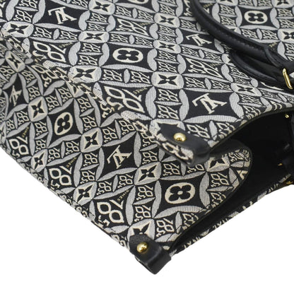 LOUIS VUITTON Onthego GM 1854 Jacquard Tote Bag Grey