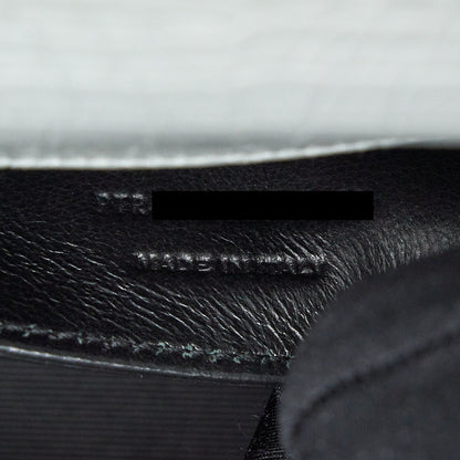 Saint Laurent/YSL Small Kate Bag Croc-Embossed with Tassel