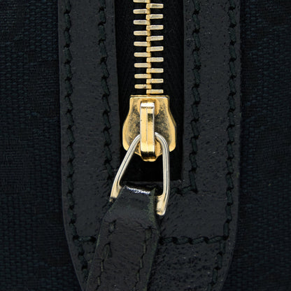 Gucci Boston Bag GG Supreme Fabric Black SHW