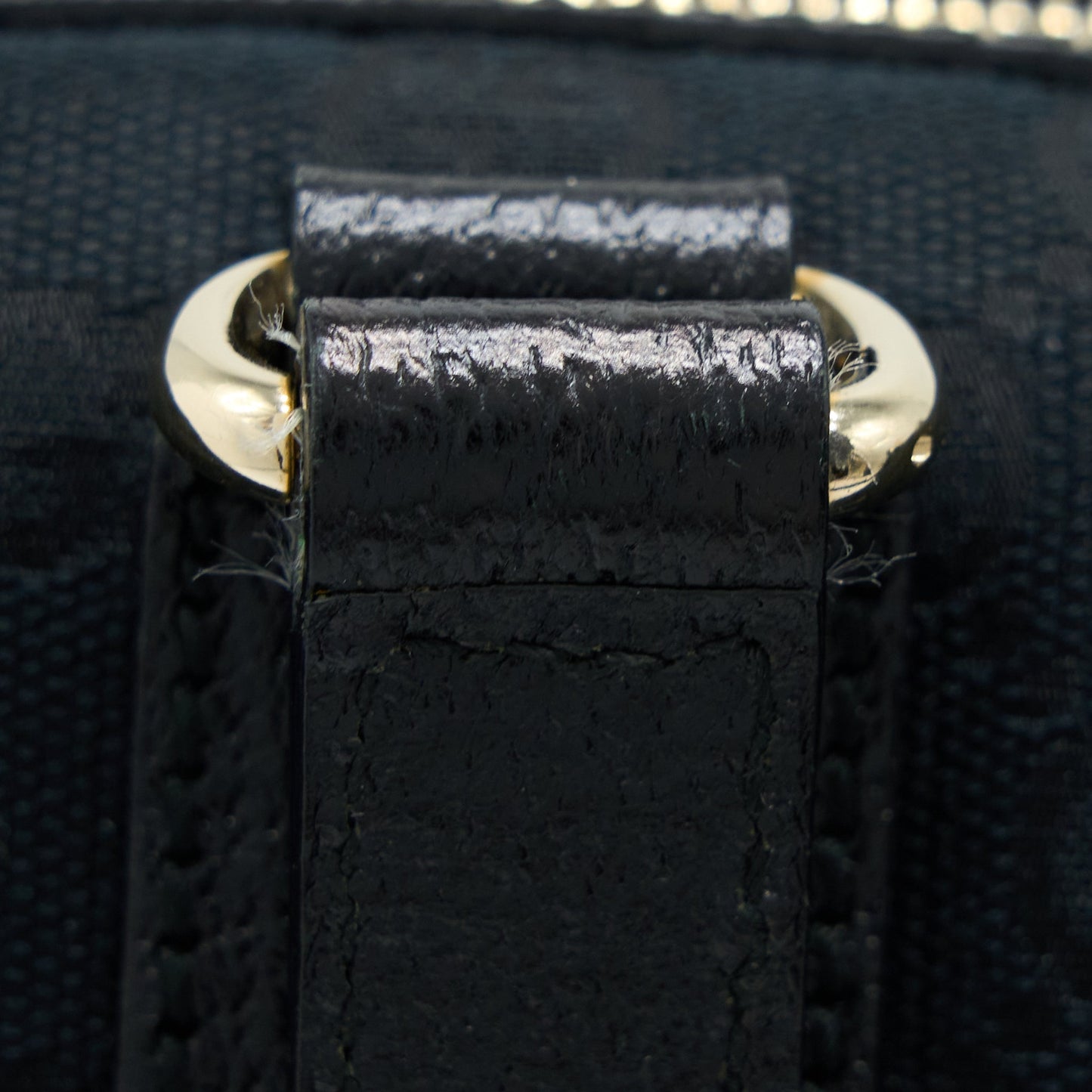 Gucci Boston Bag GG Supreme Fabric Black SHW
